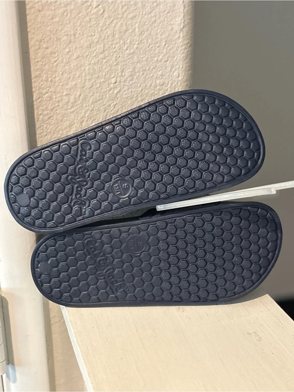 Kids' Nikko Navy Blue Slip-on Slide Sandals Size  13/1- Cat & Jack NEW